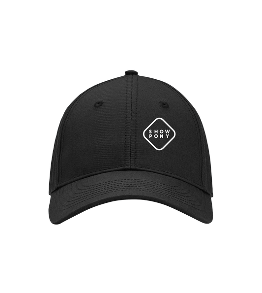 Showpony Twill baseball cap, White label